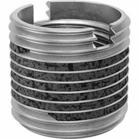 BSC PREFERRED Easy-to-Install Thread-Locking Insert 18-8 Stainless Steel with Thin Wall 5/8-18 Thread Size 94165A279